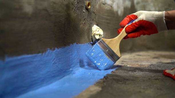 Large-scale Interior Drainage System work completed in Lowell, MI by SJ Waterproofing Pros