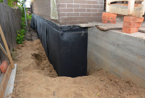 Expert waterproofing evaluation at a Lowell, MI property